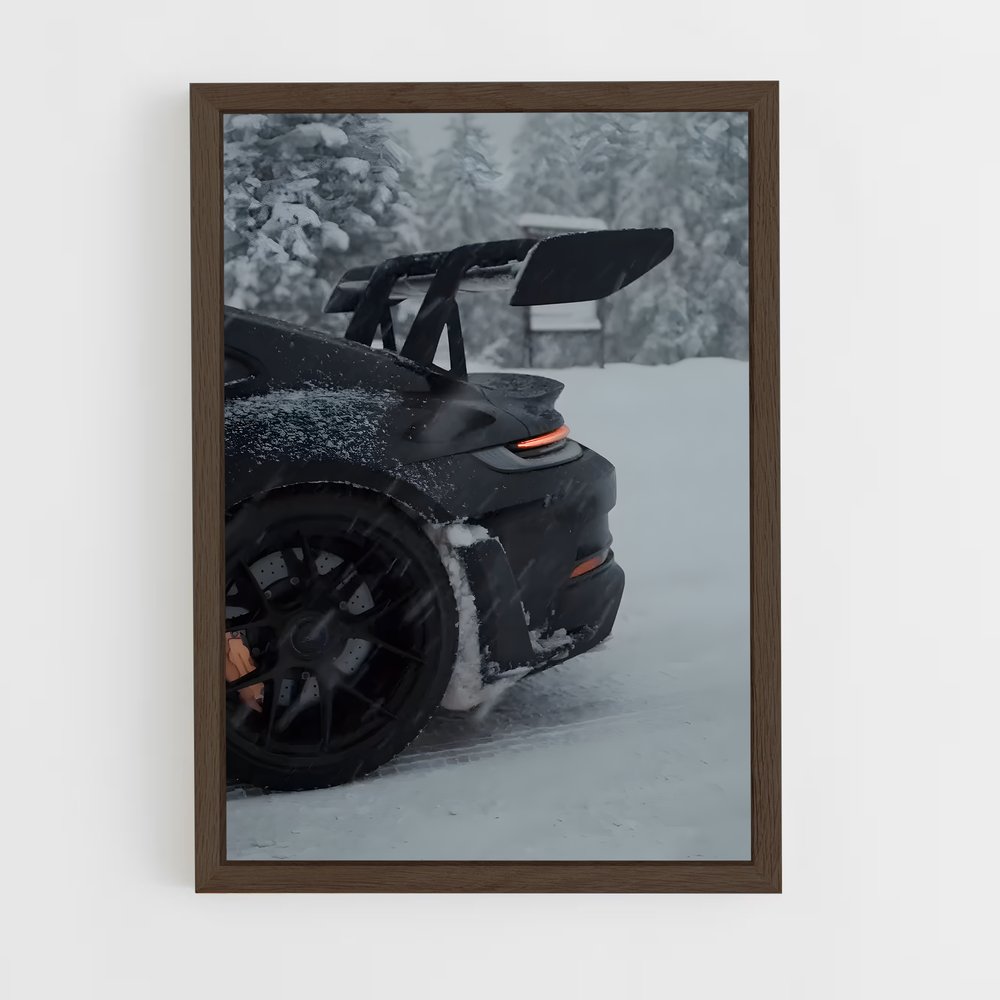 Poster Glisse Nocturne – affiche Porsche (vue 5)